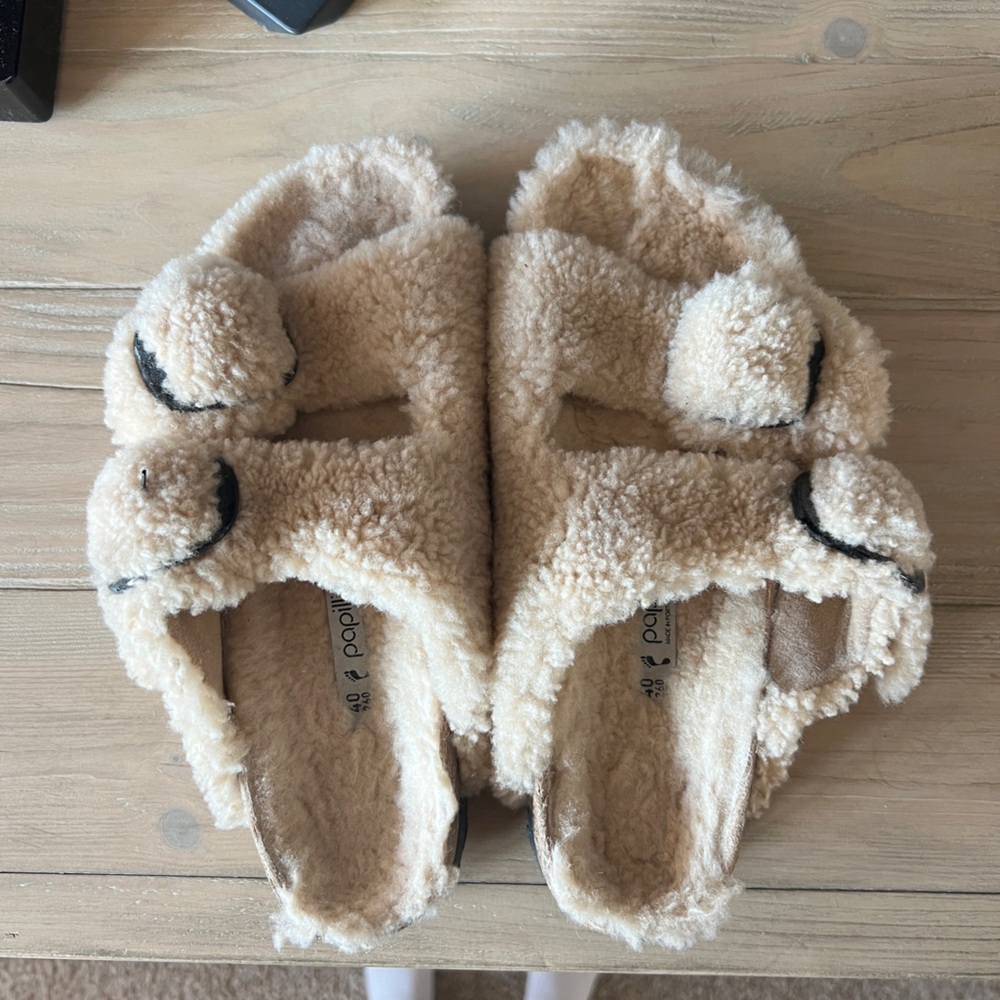 BIRKENSTOCK Papillo Shearling Big Buckle Arizona